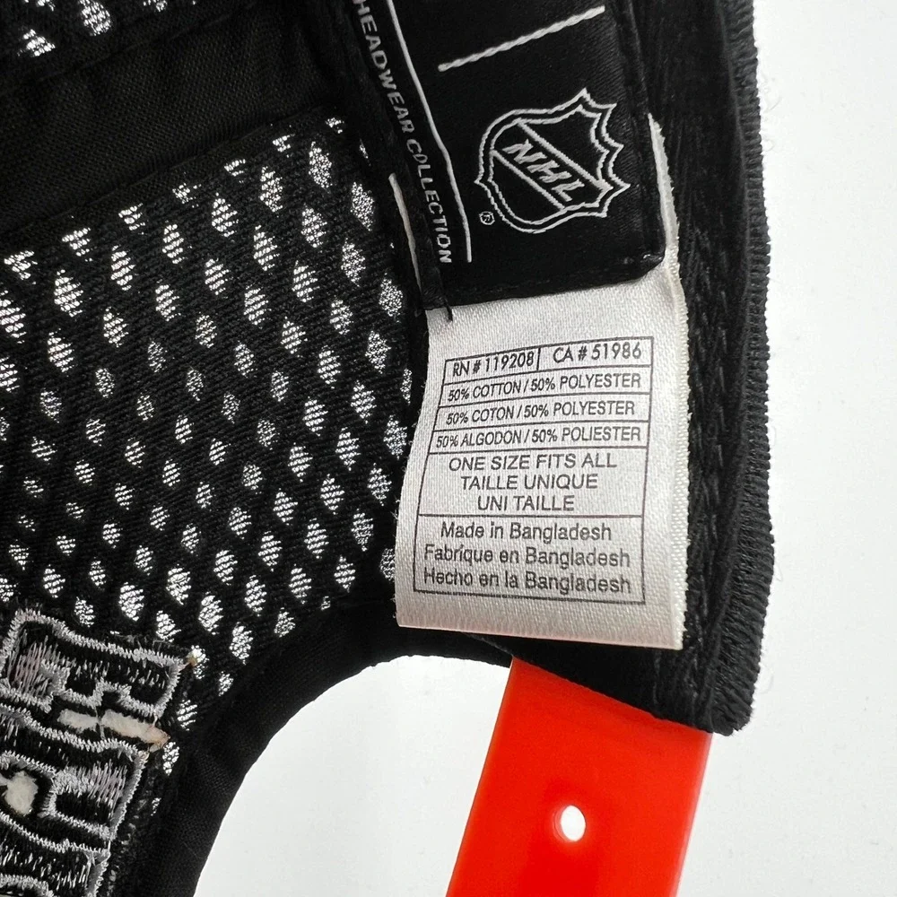 Adidas Philadelphia Flyers NHL Snapback Hat‎ Black Orange Paint Splatter OSFA